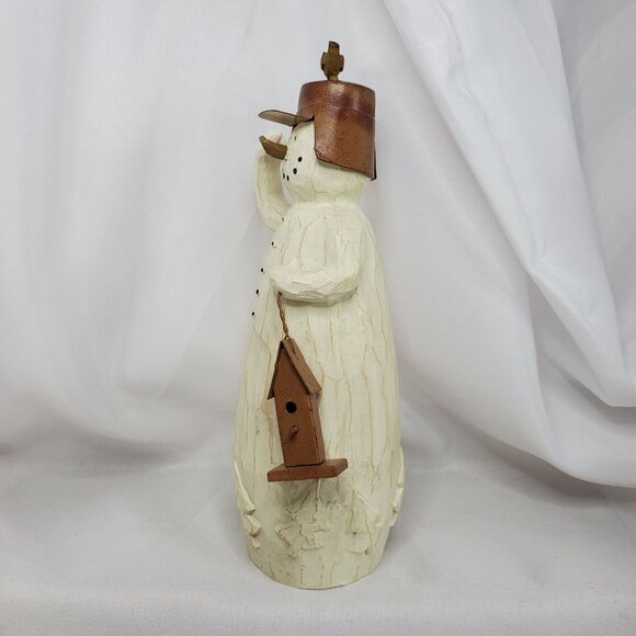 Flurryville Collection Frosty Frank of the Forest Snowman figurine Winter 8.5" - Picture 3 of 8